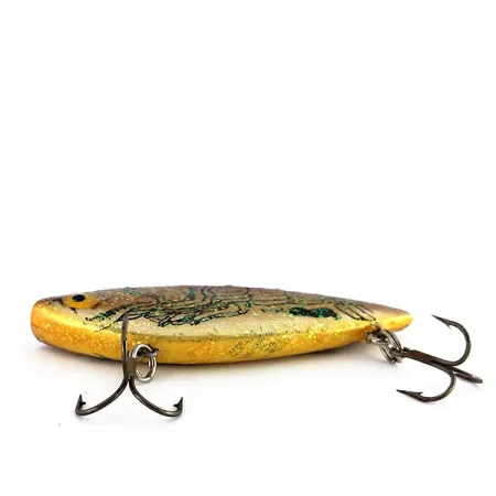 Cotton Cordell TH Spot Lipless Crankbait, Gold Glitter, 14g, #9953