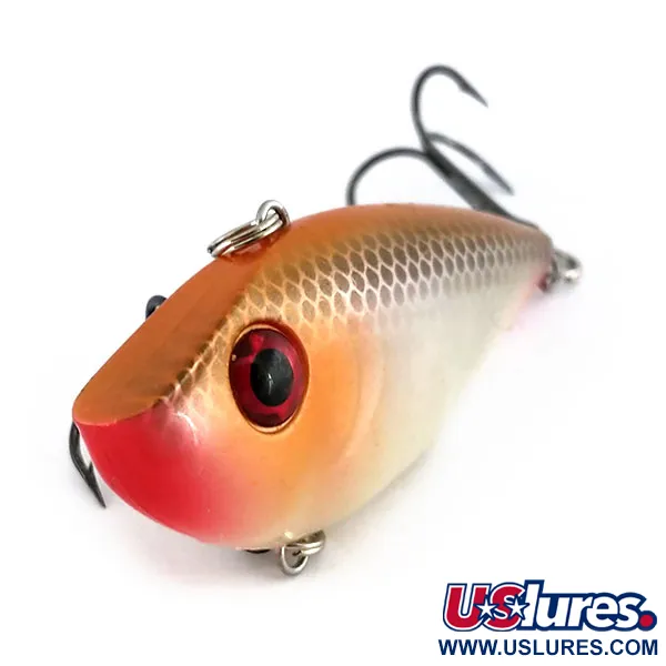Strike King Red Eye Shad Lipless Crankbait, Gold/Weiß, 14g, #9955