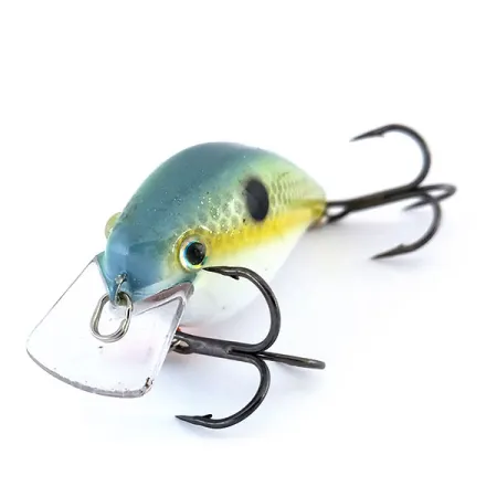 Strike King square bill Crankbait, Grün Gelb Perlweiß, 7g, #9959