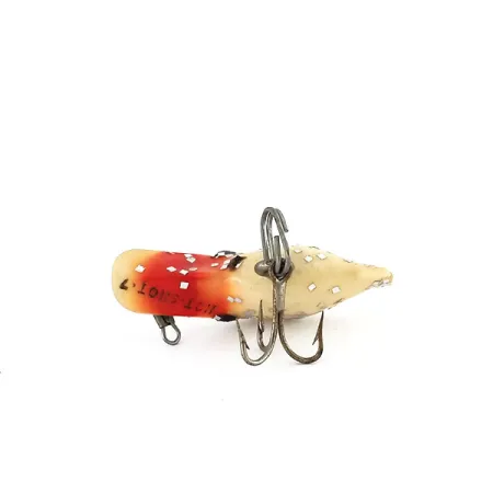 Luhr Jensen Hot Shot 70 Wobbler, Weiß/Rot/Goldglitzer, 1.7g, #9963