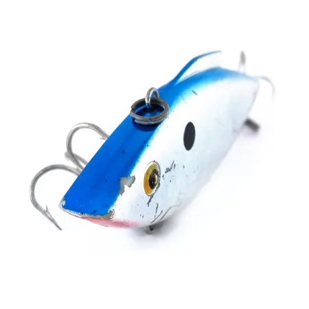 Bill Lewis Rat-L-Trap Floater, Chrom Blau, 9,5g, Crankbait, #9989