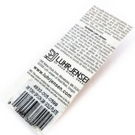 Tony Accetta Tony's Spoon Blinker, Gold, 11g, 24K Gold, #4933-005-0599