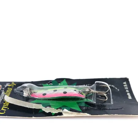 Renegade Crystalina Spoon Blinker, Pink-Silber, 7g, Honeycomb, #9992