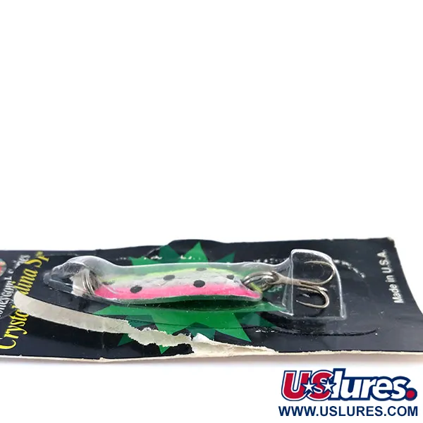 Renegade Crystalina Spoon Blinker, Pink-Silber, 7g, Honeycomb, #9992