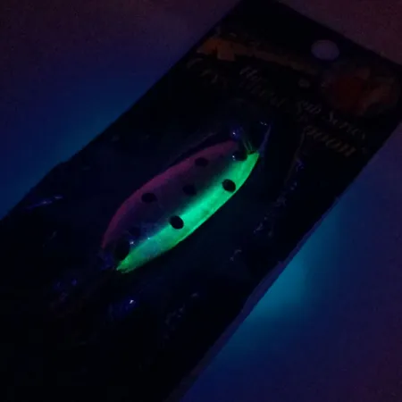 Renegade Crystalina Spoon Blinker, Pink-Silber, 7g, Honeycomb, #9992