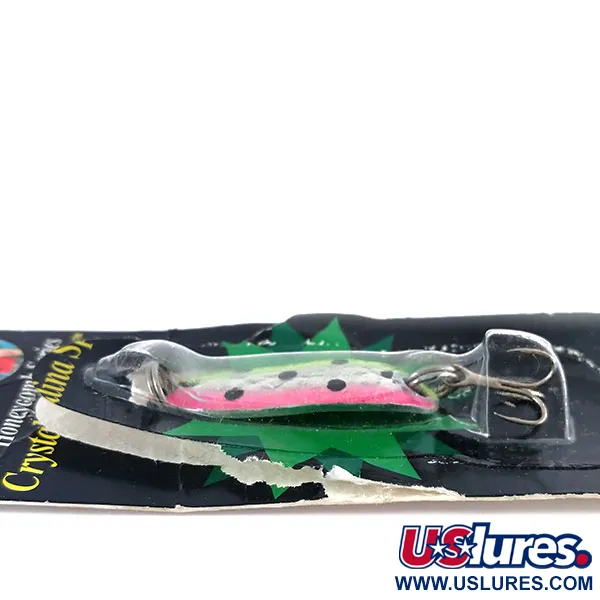 Renegade Crystalina Spoon Blinker, Pink-Silber, 7g, Honeycomb, #9992