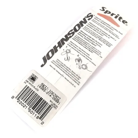 Johnson Sprite Blinker, Gold (24K vergoldet), 7g, Red Teaser, #9995