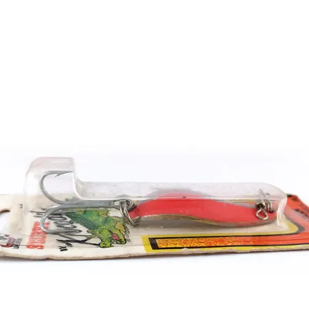 Luhr Jensen Lil' Kroc (Krocodile Stubby) Blinker, Rot/Nickel, 14g, #9996