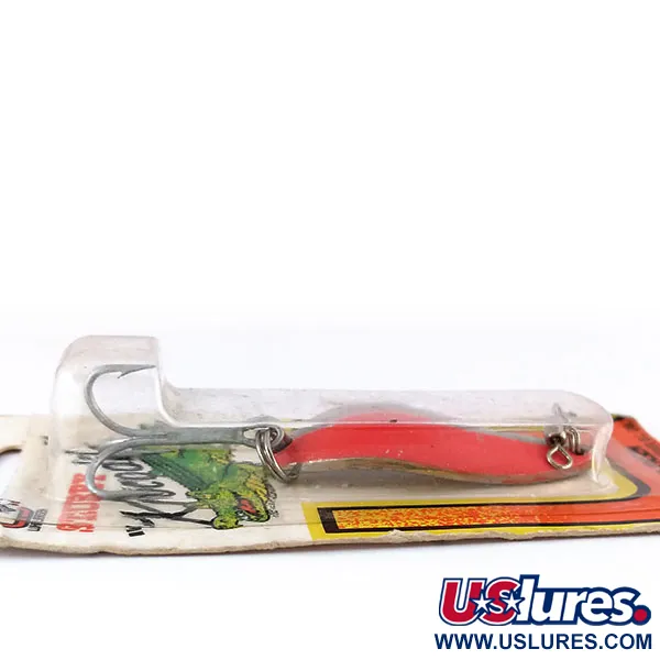 Luhr Jensen Lil' Kroc (Krocodile Stubby) Blinker, Rot/Nickel, 14g, #9996