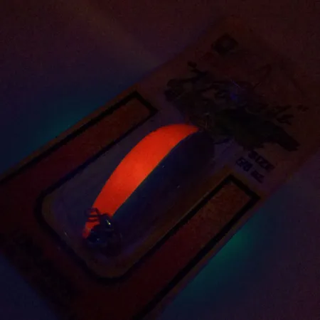 Luhr Jensen Lil' Kroc (Krocodile Stubby) Blinker, Rot/Nickel, 14g, #9996