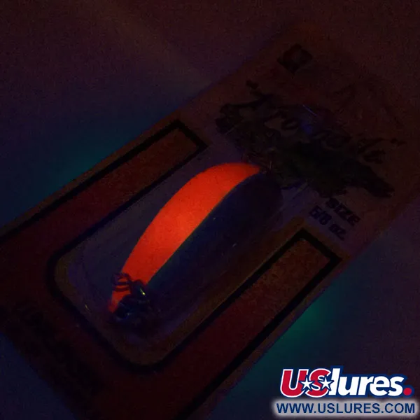 Luhr Jensen Lil' Kroc (Krocodile Stubby) Blinker, Rot/Nickel, 14g, #9996